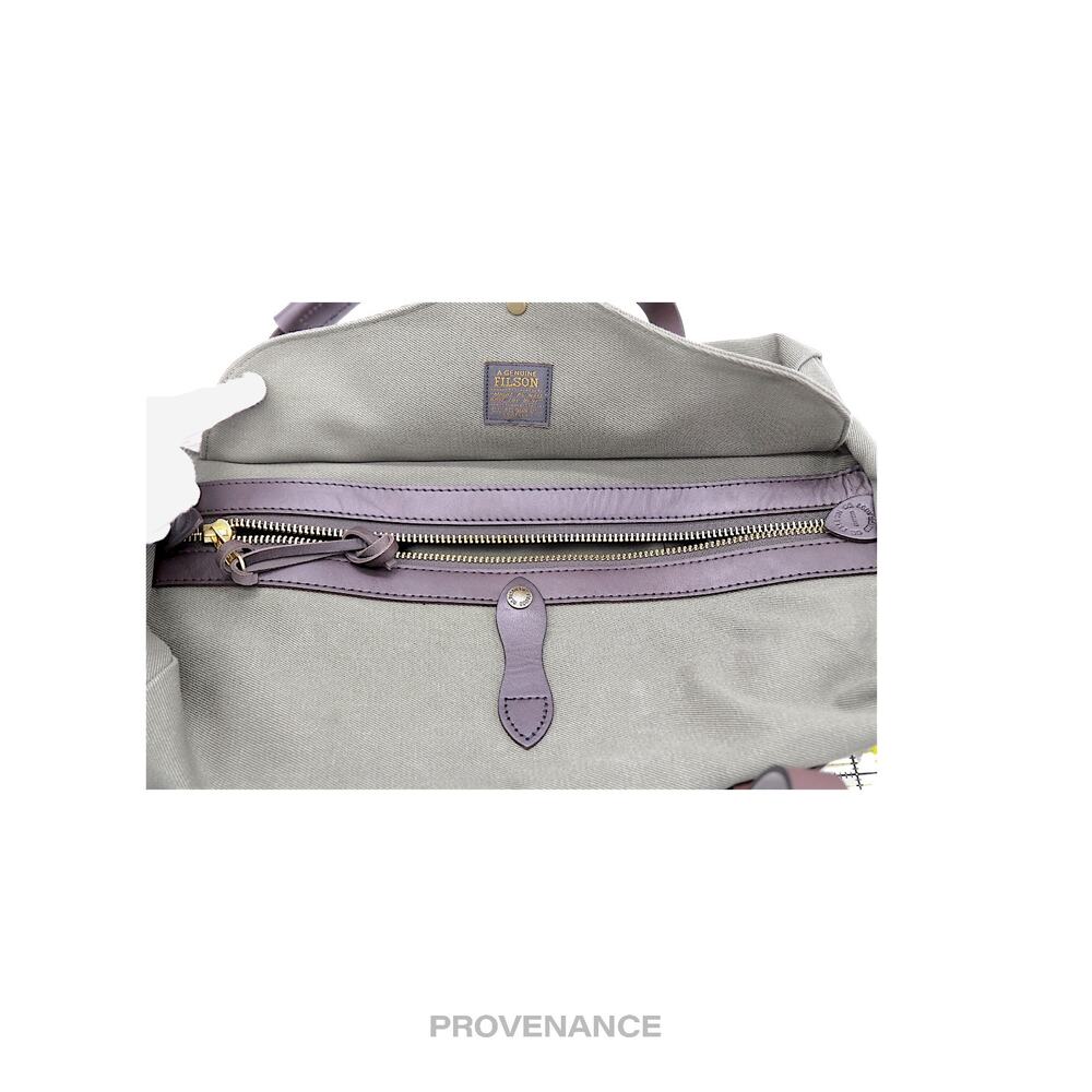 🔴 BNWT Filson Rugged Twill Small Weekend Duffel Bag - Otter - Picture 6 of 13